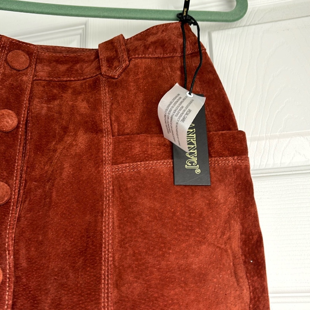 Blanknyc genuine leather skirt - Picture 3 of 11